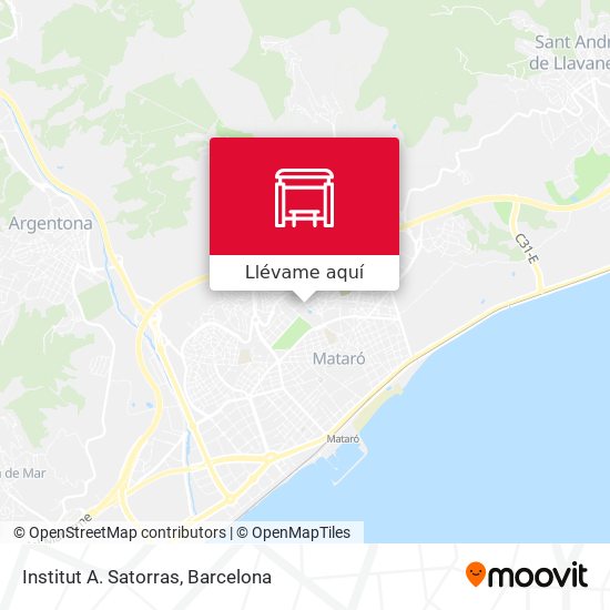 Mapa Institut A. Satorras