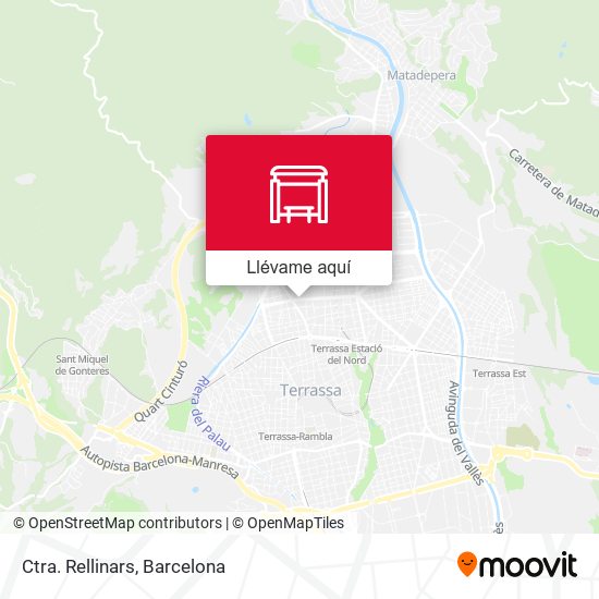 Mapa Ctra. Rellinars