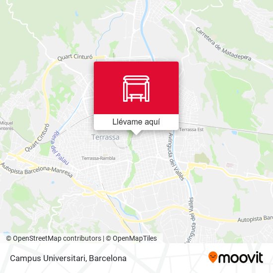 Mapa Campus Universitari