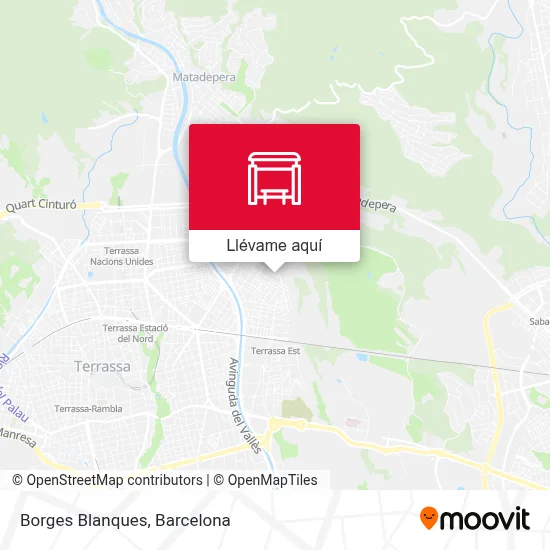 Mapa Borges Blanques
