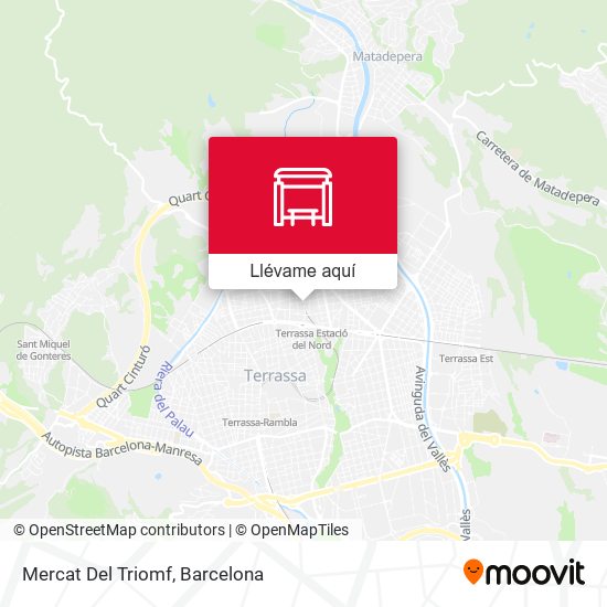Mapa Mercat Del Triomf