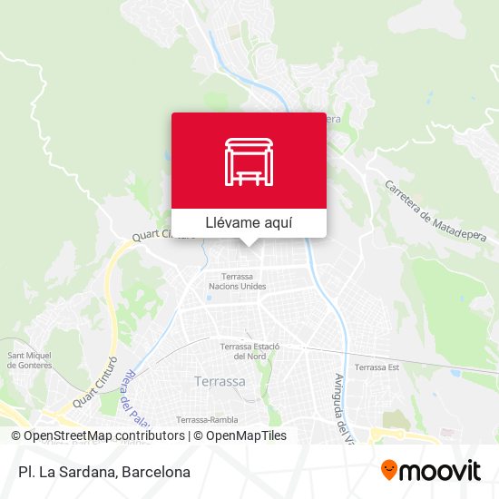 Mapa Pl. La Sardana