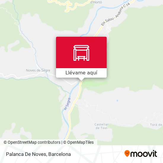 Mapa Palanca De Noves
