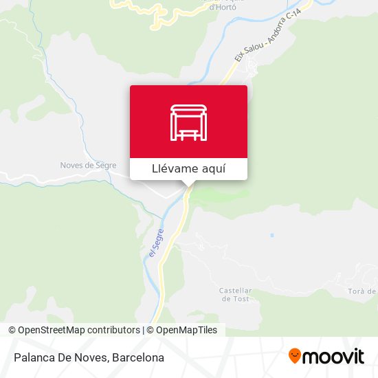 Mapa Palanca De Noves