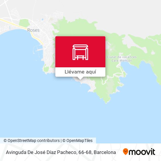 Mapa Avinguda De José Díaz Pacheco, 66-68