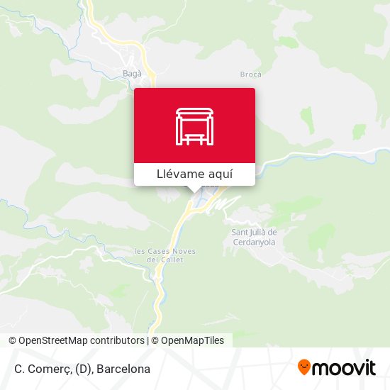 Mapa C. Comerç, (D)