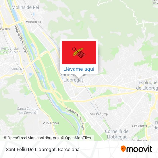 Mapa Sant Feliu De Llobregat