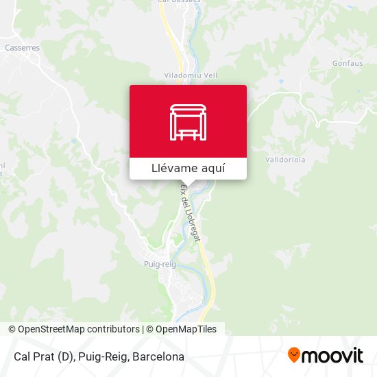 Mapa Cal Prat (D), Puig-Reig