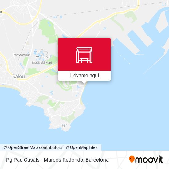 Mapa Pg Pau Casals - Marcos Redondo