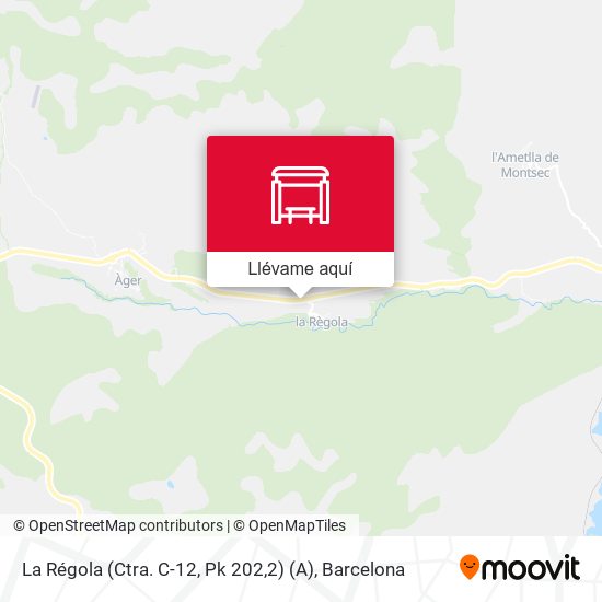 Mapa La Régola (Ctra. C-12, Pk 202,2) (A)