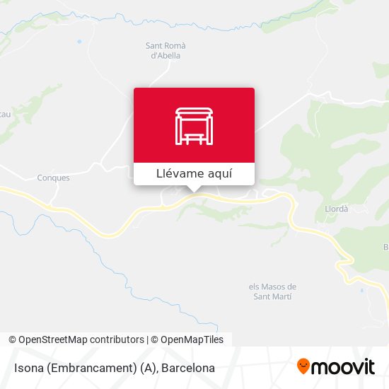 Mapa Isona (Embrancament) (A)