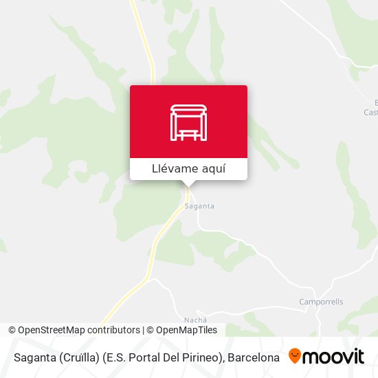Mapa Saganta (Cruïlla) (E.S. Portal Del Pirineo)
