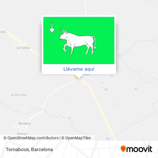 Mapa Tornabous