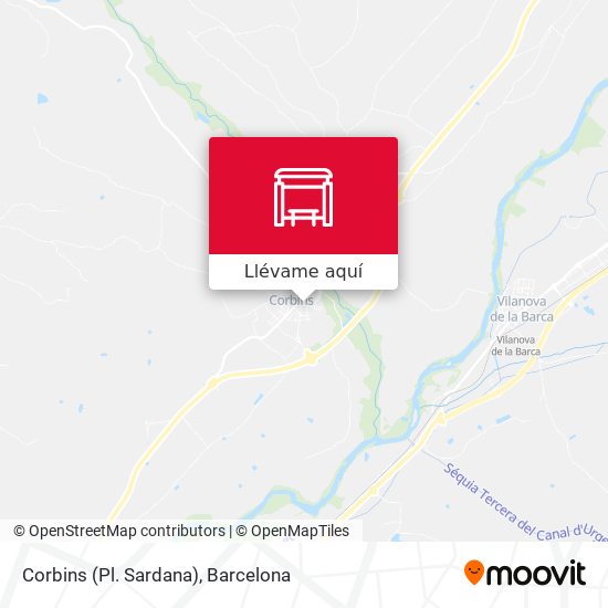 Mapa Corbins (Pl. Sardana)