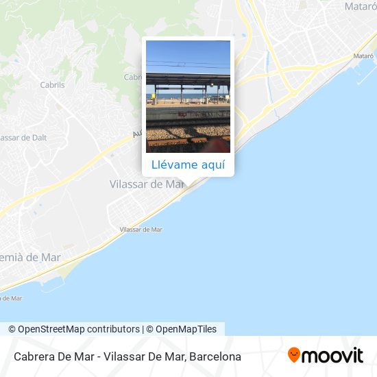 Mapa Cabrera De Mar - Vilassar De Mar