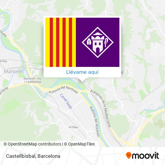 Mapa Castellbisbal