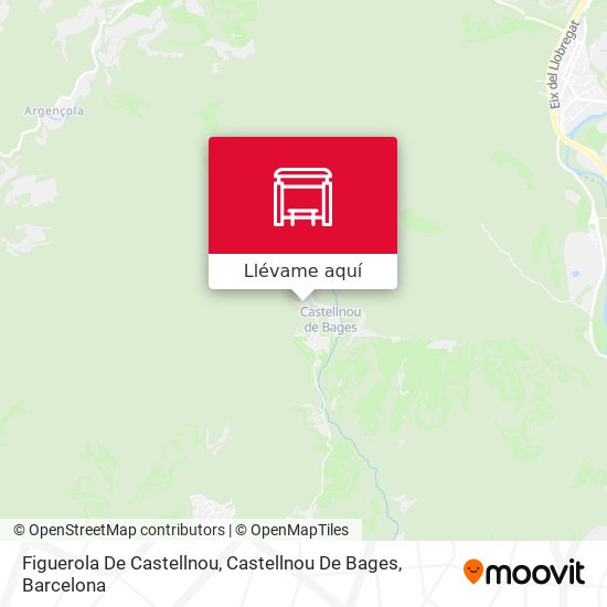 Mapa Figuerola De Castellnou, Castellnou De Bages