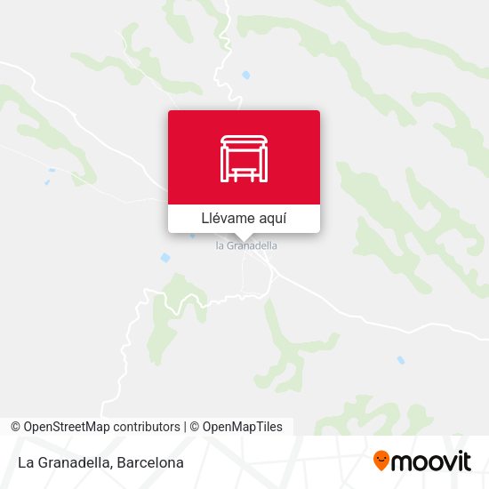 Mapa La Granadella