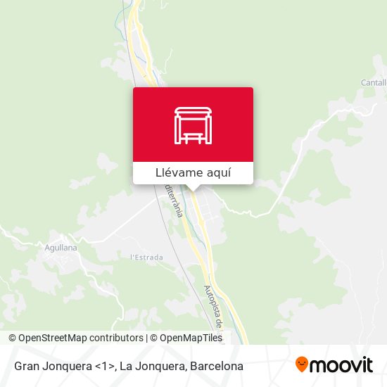 Mapa Gran Jonquera <1>, La Jonquera