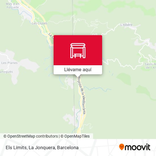 Mapa Els Límits, La Jonquera