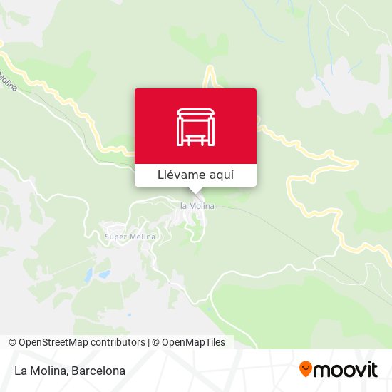 Mapa La Molina