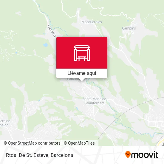 Mapa Rtda. De St. Esteve