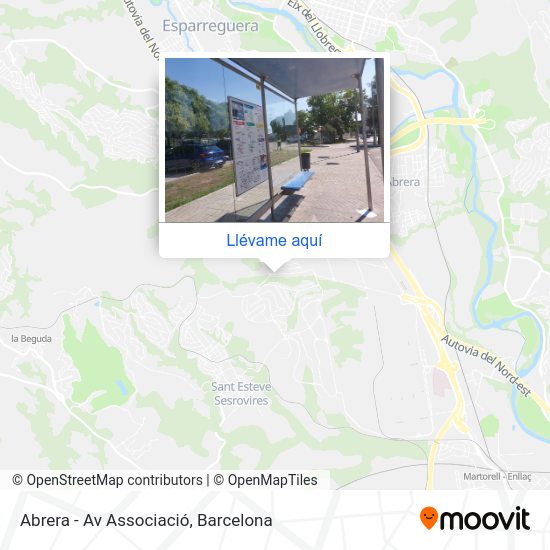 Mapa Abrera - Av Associació