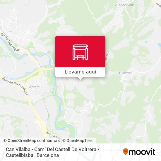 Mapa Can Vilalba - Camí Del Castell De Voltrera / Castellbisbal