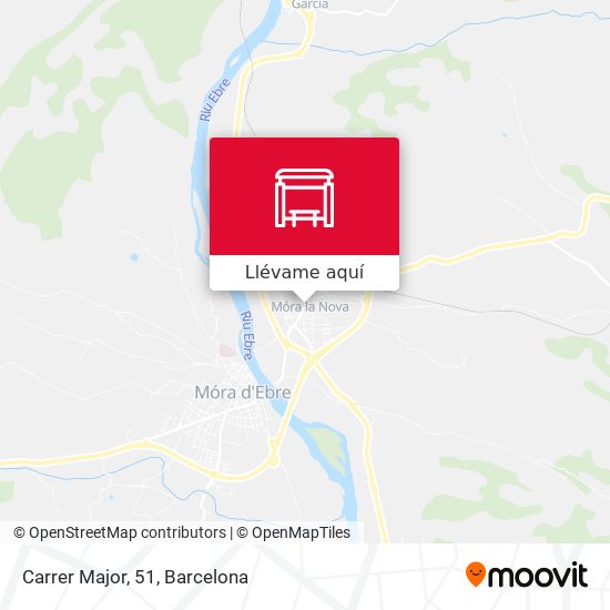 Mapa Carrer Major, 51