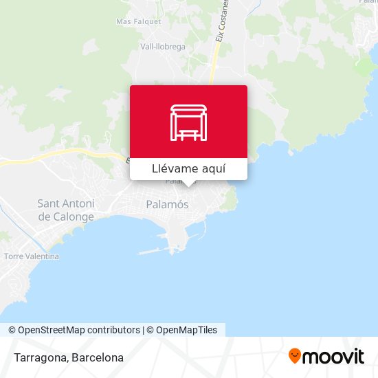 Mapa Tarragona