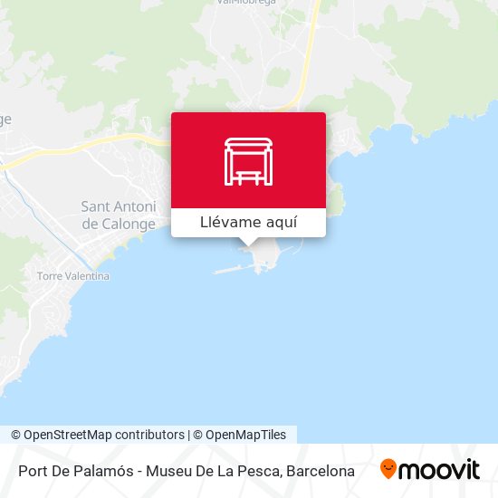 Mapa Port De Palamós - Museu De La Pesca
