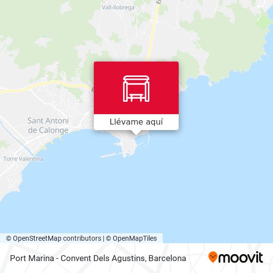 Mapa Port Marina - Convent Dels Agustins