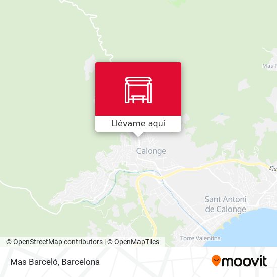 Mapa Mas Barceló