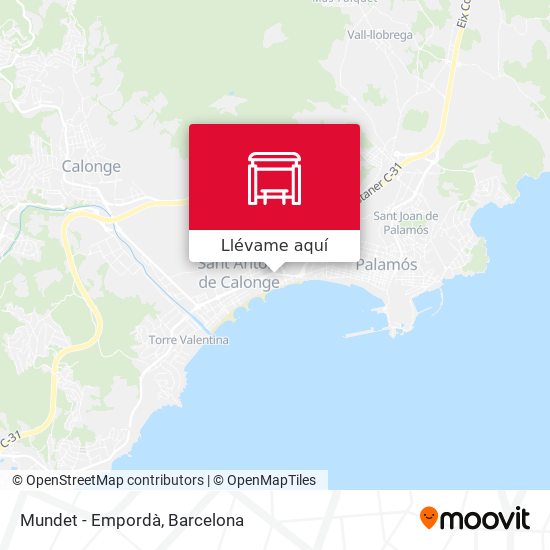 Mapa Mundet - Empordà