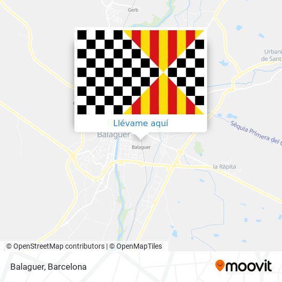 Mapa Balaguer