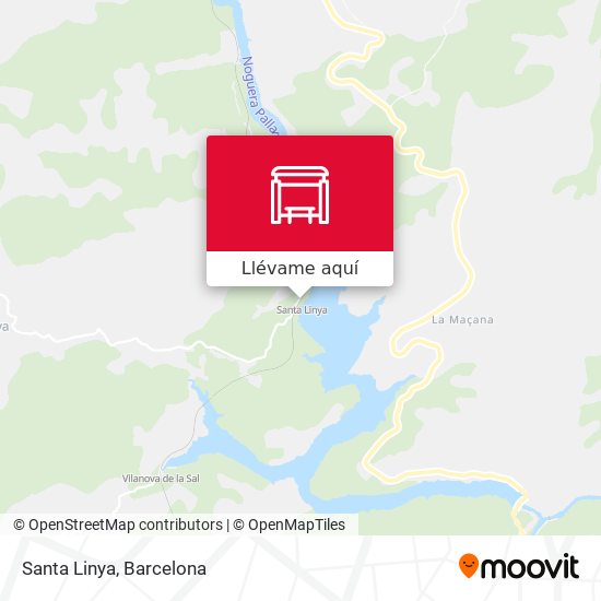 Mapa Santa Linya