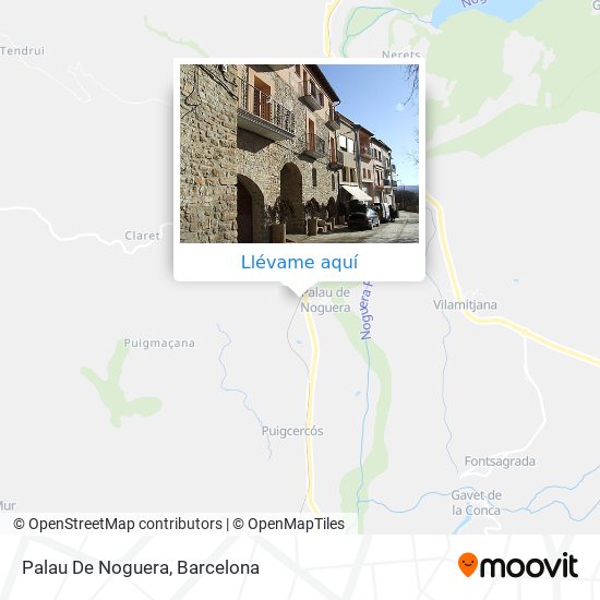 Mapa Palau De Noguera