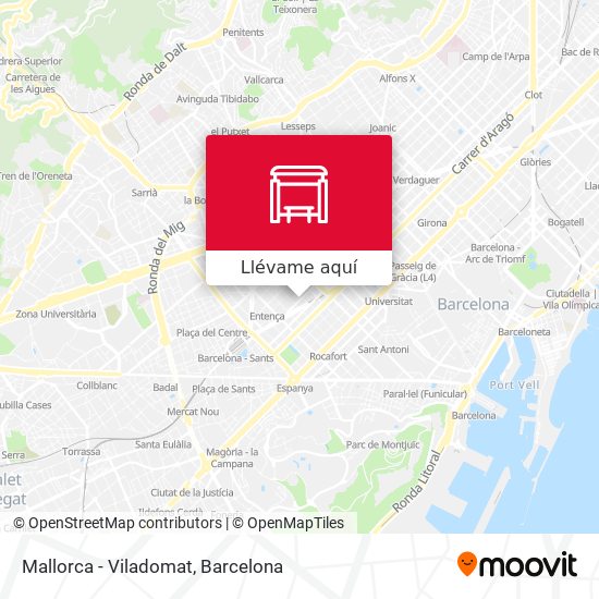 Mapa Mallorca - Viladomat