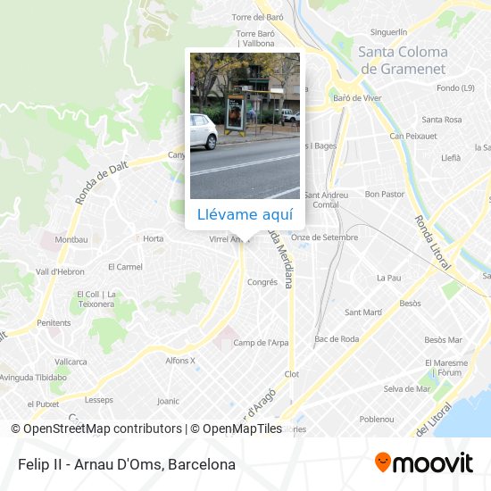 Mapa Felip II - Arnau D'Oms