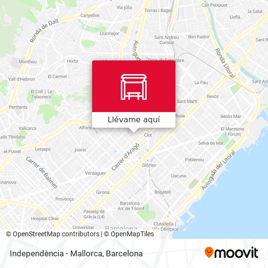 Mapa Independència - Mallorca