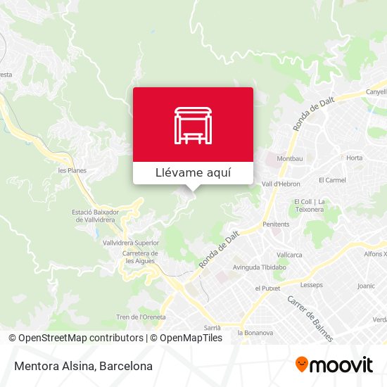 Mapa Mentora Alsina