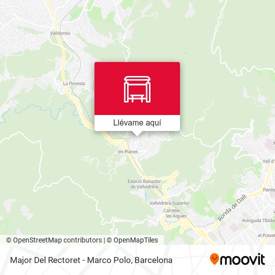 Mapa Major Del Rectoret - Marco Polo