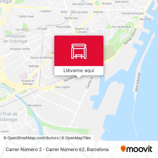Mapa Carrer Número 2 - Carrer Número 62