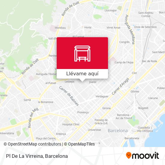 Mapa Pl De La Virreina