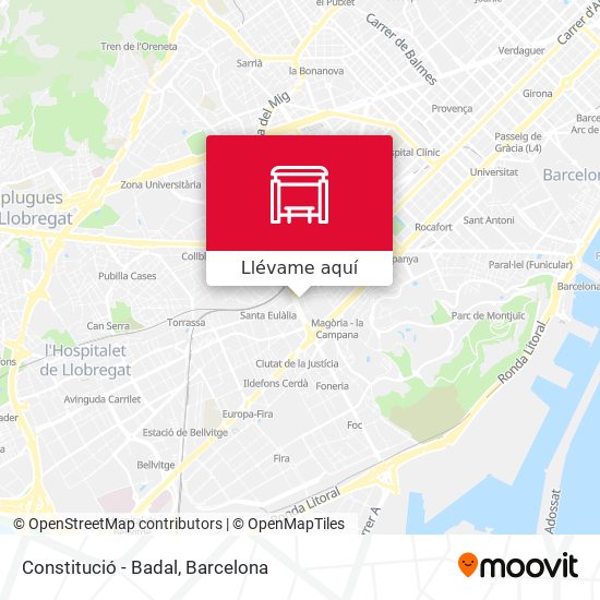 Mapa Constitució - Badal