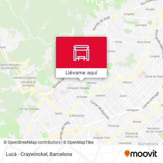 Mapa Lucà - Craywinckel