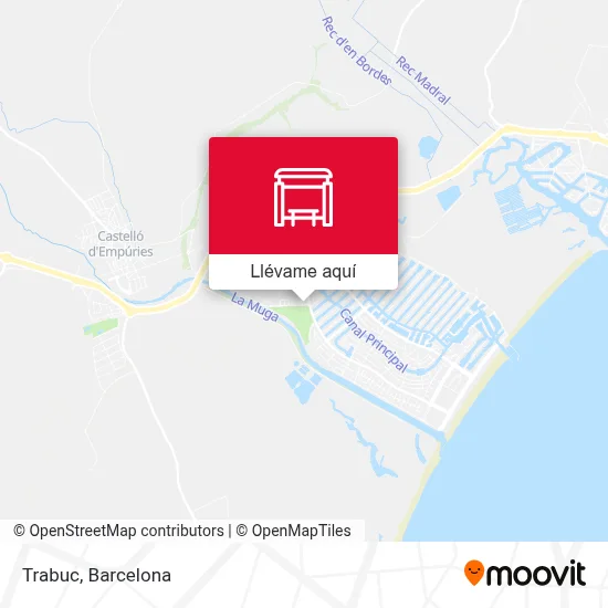 Mapa Trabuc