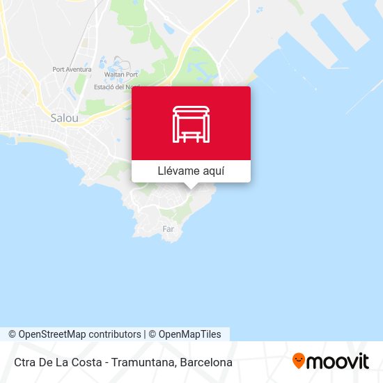 Mapa Ctra De La Costa - Tramuntana