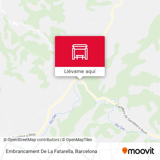 Mapa Embrancament De La Fatarella