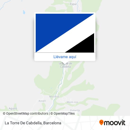 Mapa La Torre De Cabdella